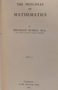 The Principles of Mathematics by Bertrand Russell