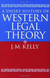 A Short History of Western Legal Theory by John Kelly أفضل كتب القانون
