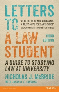 Letters to a Law Student by Nicholas McBride